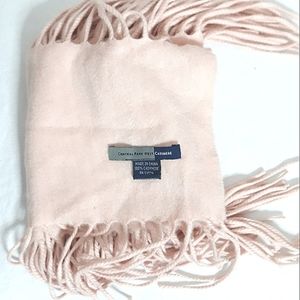 Central Park West Cashmere Fringe Scarf